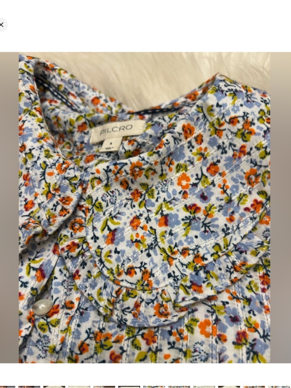 Pilcro Anthropologie Keira collection blouse - Picture 7 of 10